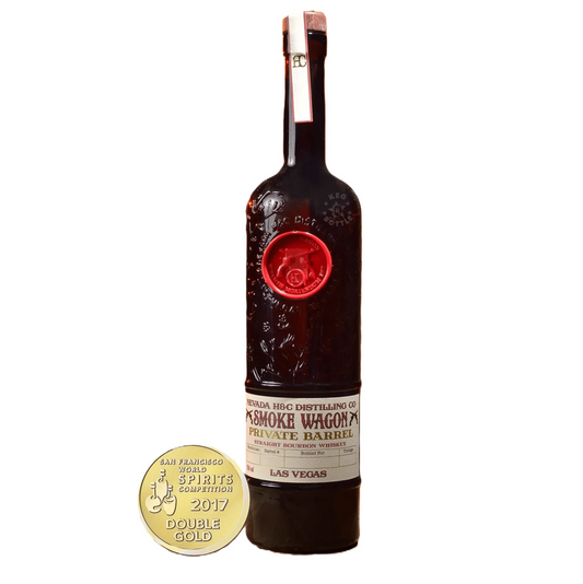 Smoke Wagon Private Barrel Straight Bourbon Whiskey Barrel #3912 750ml